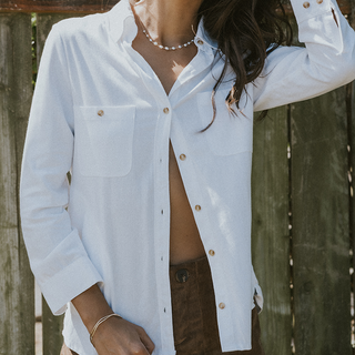 Sun + Moon Linen Blouse