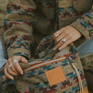 Aztec Shoulder Bag - Rainbow