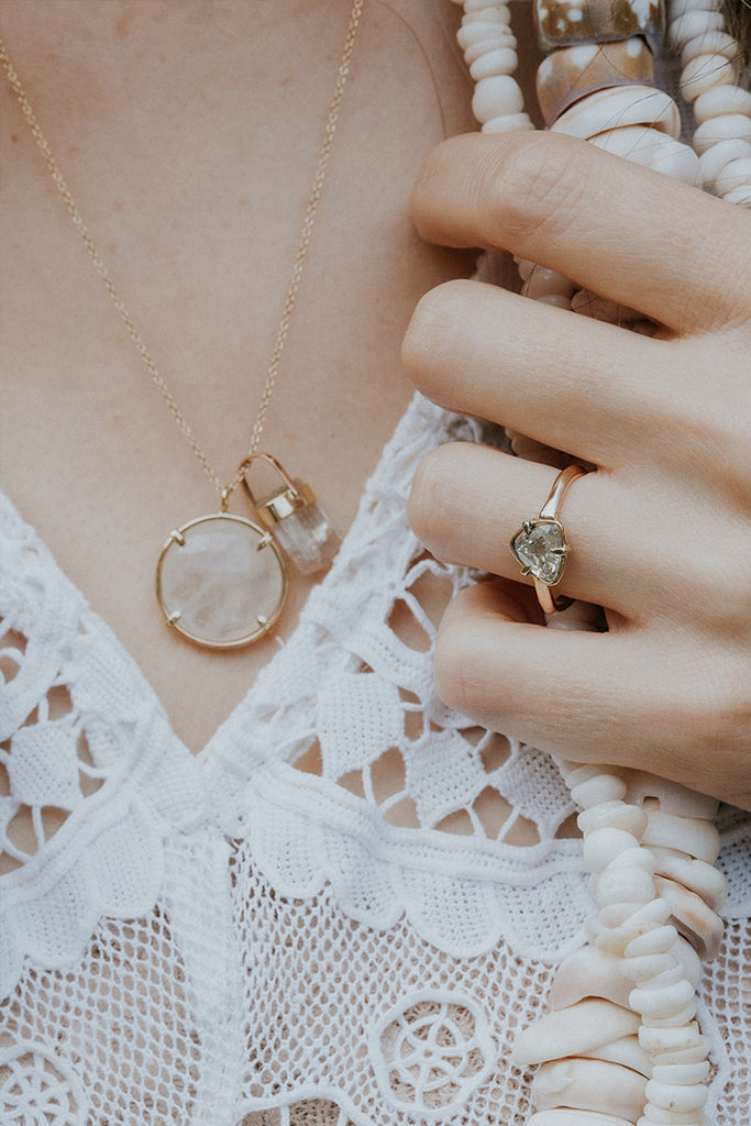 Diamond Trillion Ring