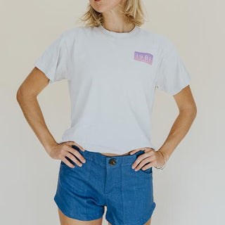 Retro Pocket Shorts - Stretch Denim