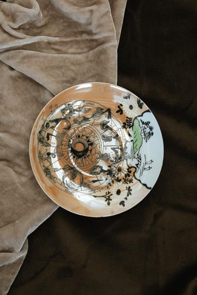 Zodiac Wheel Jewelry Dish