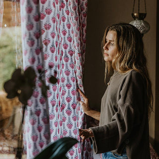 Bali Block Print Curtains