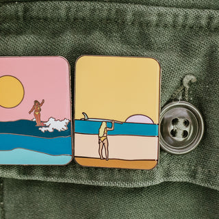 Enameled Pin - Dawn Patrol