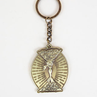 Wings Hawaii zodiac mermaid keychain - Aquarius