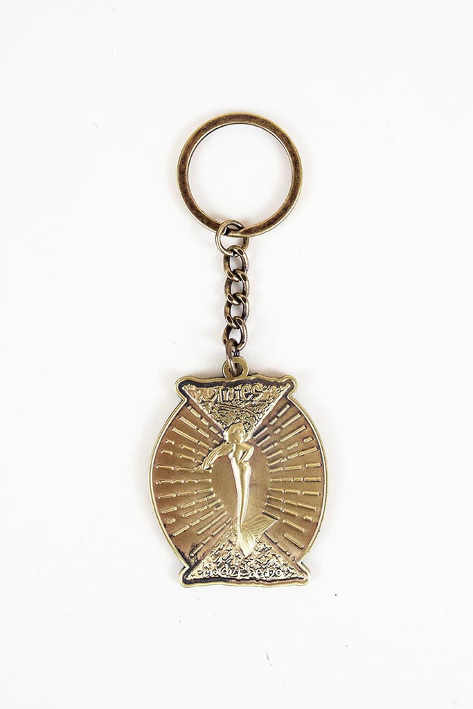 Wings Hawaii zodiac mermaid keychain - Aries