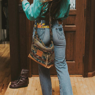 Aztec Shoulder Bag - Rainbow