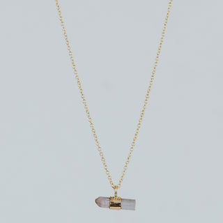 Banded Pink & Blue Tourmaline Necklace