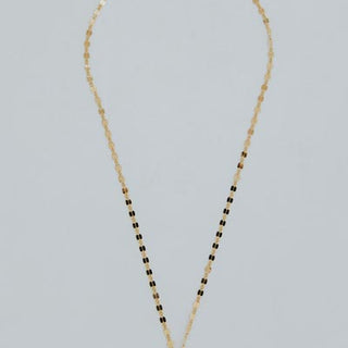 Bullet Charm Necklace - Tourmaline