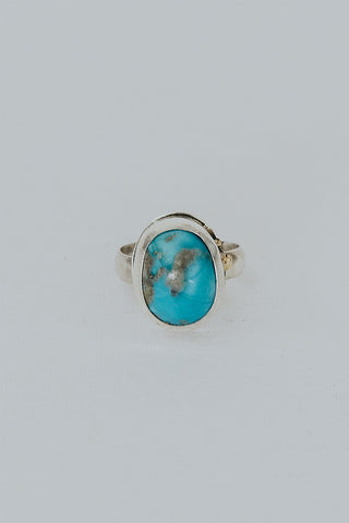 Mini Turquoise Dome Ring
