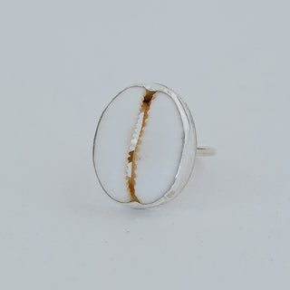 Granulated Cowrie Shell Ring