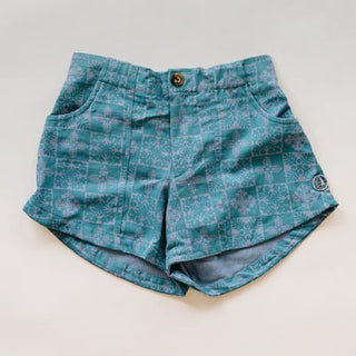 Retro Pocket Shorts - Quilted Ulu - Surf