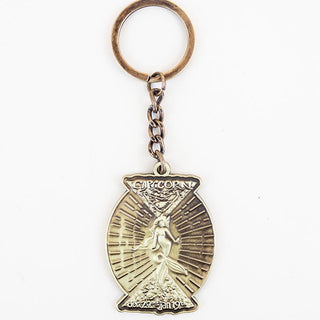 Wings Hawaii zodiac mermaid keychain - Capricorn