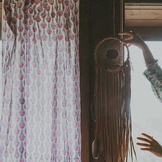 Bali Block Print Curtains