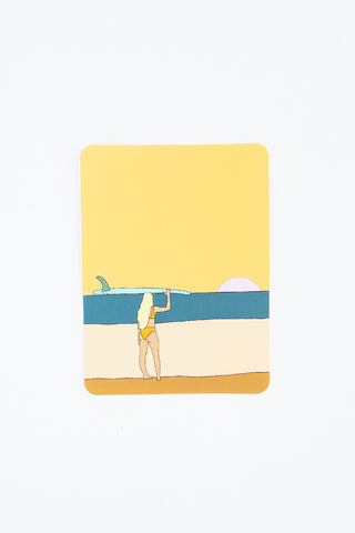 Surfer Girl Sticker - Dawn Patrol