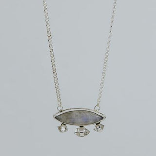Evil Eye Necklace - Moonstone