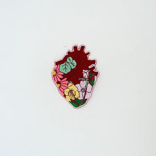 Embroidered Patch - Garden Heart