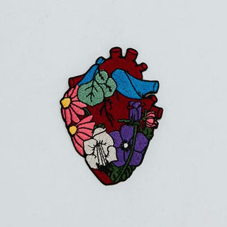 Wings Hawaii Garden Heart Patch