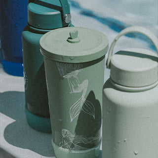 Posi Vibes Water Bottle - Mint