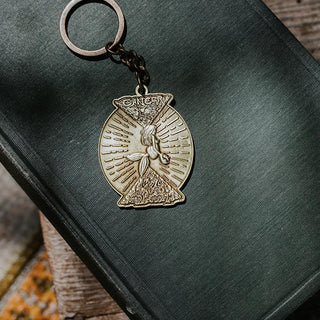 Wings Hawaii zodiac mermaid keychain - Cancer