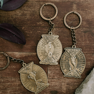 Wings Hawaii zodiac mermaid keychains