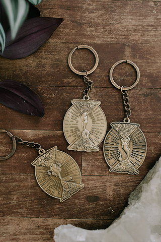 Wings Hawaii zodiac mermaid keychains