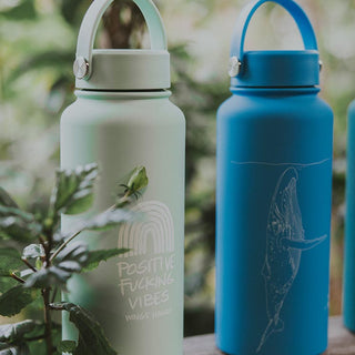 Posi Vibes Water Bottle - Mint