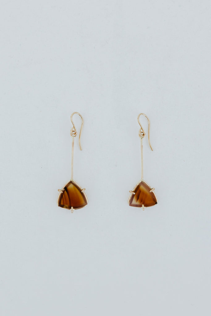 Vortex Earrings - Montana Agate