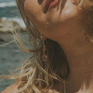 Multi Charm Drop Earrings - GF + SS