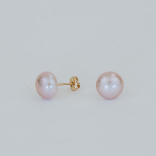 Studs - Pink Freshwater Pearl