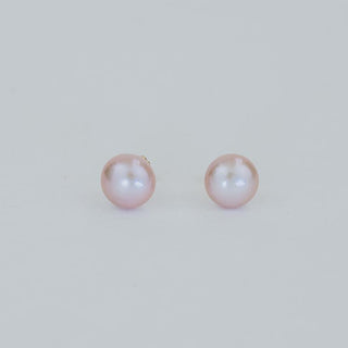 Studs - Pink Freshwater Pearl