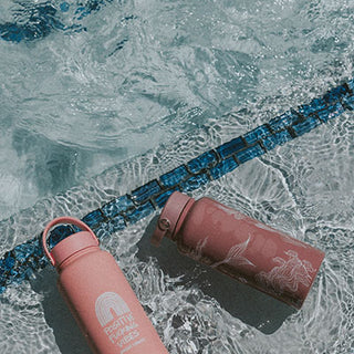 Posi Vibes Water Bottle - Cotton Candy