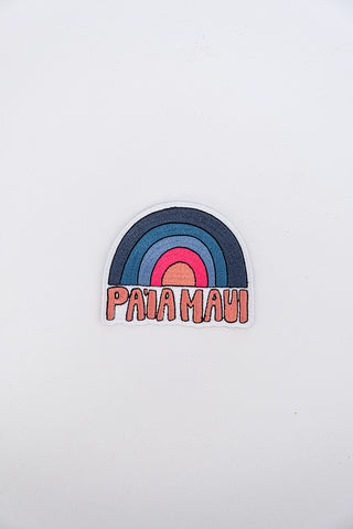 Embroidered Patch - Paia Maui Rainbow