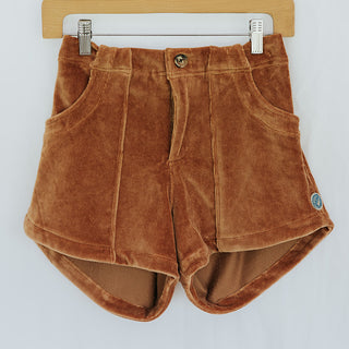 Retro Pocket Shorts - Clay Corduroy