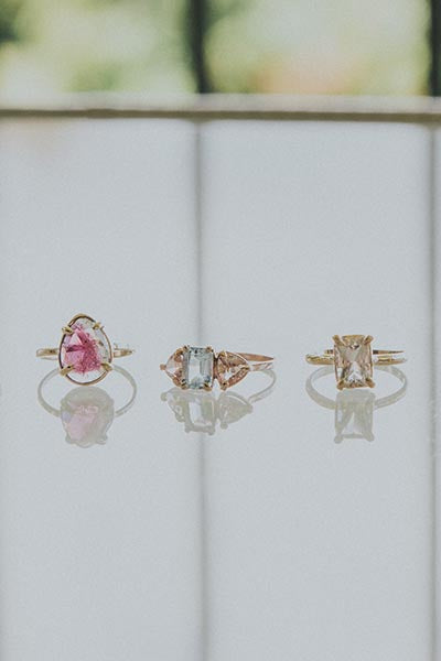 Wings Hawaii gemstone rings