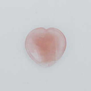 Rose Quartz Heart Meditation Stone