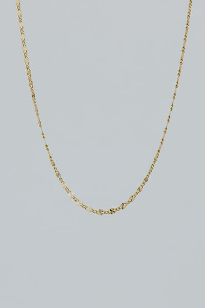 Dapped Chain Chokers - 14k YG