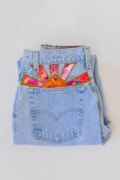 Sun Pocket Levi's Jeans - #50