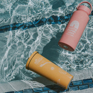 Posi Vibes Water Bottle - Cotton Candy