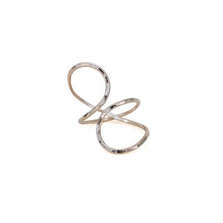 sterling silver or gold filled infinity wrap ring womens everyday jewelry hand made haiku maui wings hawaii classic simple minimal casual dressy