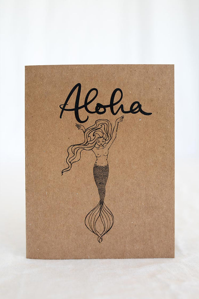 Card - Aloha Mermaid