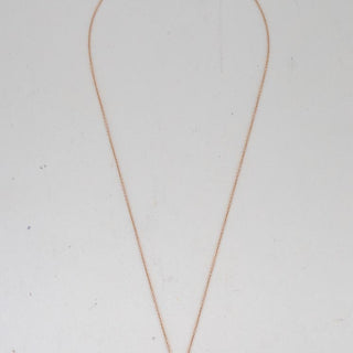 Rose Quartz Gold Dewdrop Necklace Hawaii