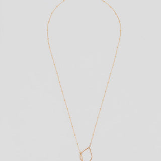 Lariat Necklace - Sunstone