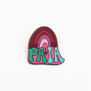 Enameled Pin - Paia Rainbow