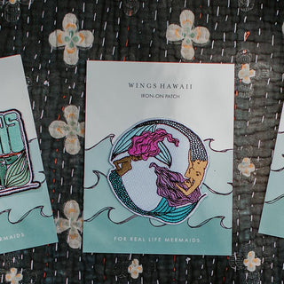 Wings Hawaii Pisces mermaid patch