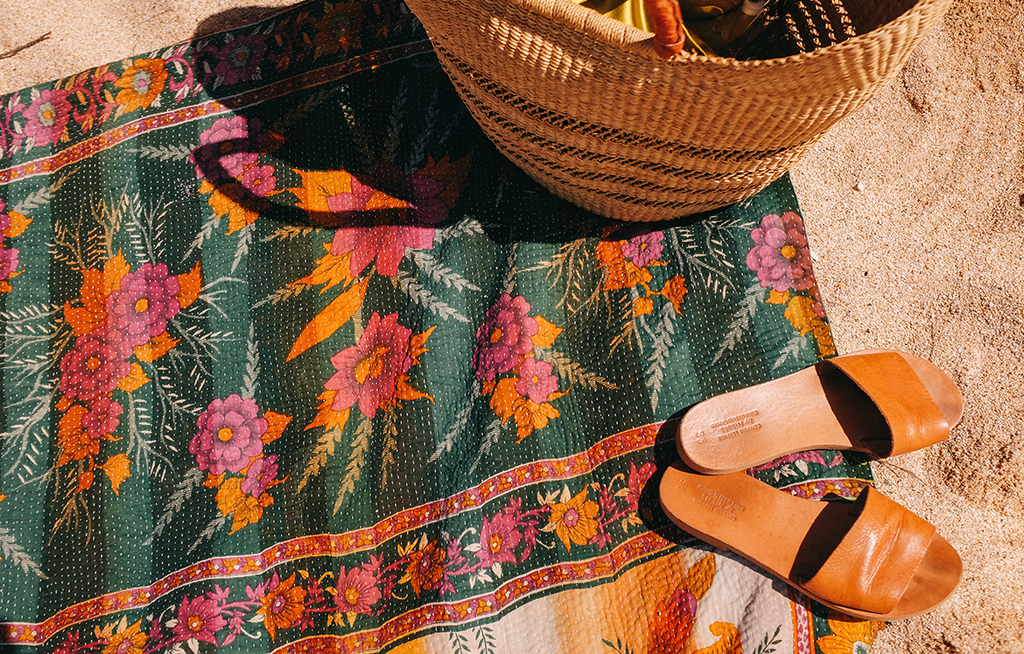 Kantha Quilt