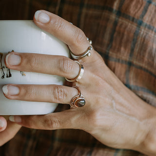 14K Yellow Gold Band Ring