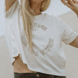 Happiness Crop Tee