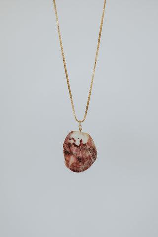 Gold Hawaiian Seashell necklace chain boho mermaid Hawaiian Seashell Maui Paia