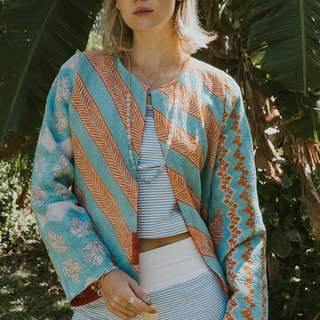 Vintage Kantha Jacket - X-Large