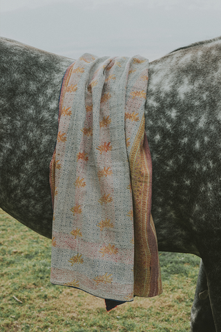 Vintage Kantha Blanket - #13